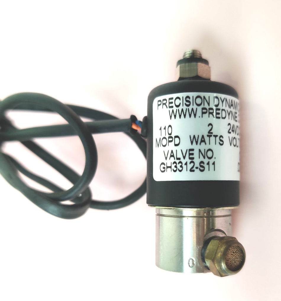 Precision Dynamics GH3312-S11 Solenoid Valve 110 MOPD 2 W 24VDC 06/04