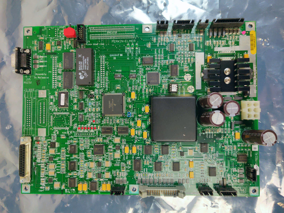 PerkinElmer N0779614 rev H RF Control /Limit IEEE Emulator PCB compare N0789654