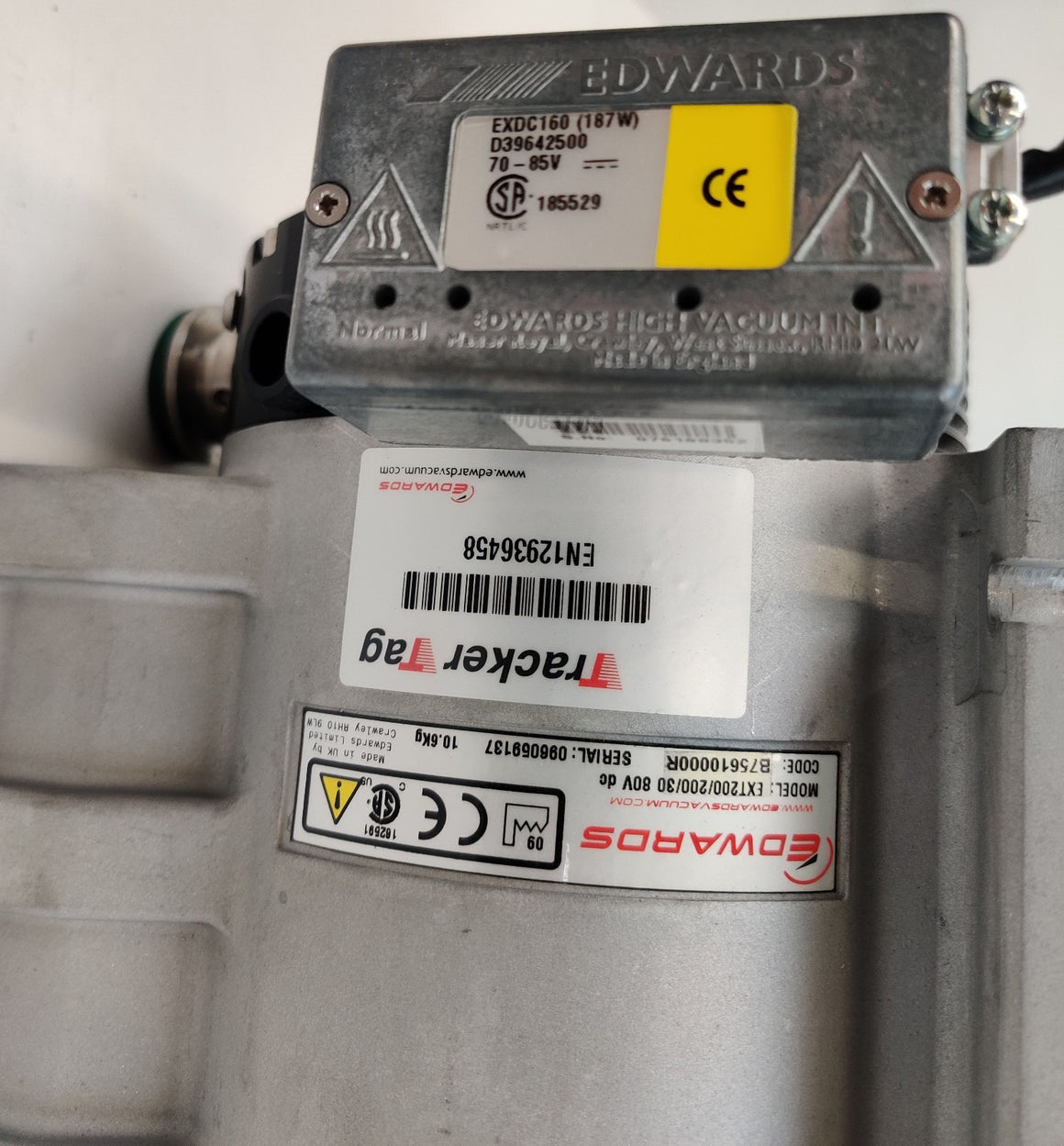 Edwards EXT 200/200/30 Split-Flow Turbo Vacuum Pump G1969-80010