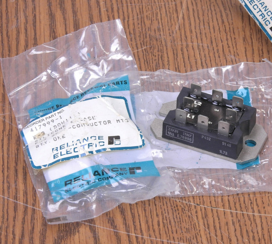 Reliance Electric Reliance Electric Power Cube Bridge Rectifier Module VT PKG-7B K-3 Kit