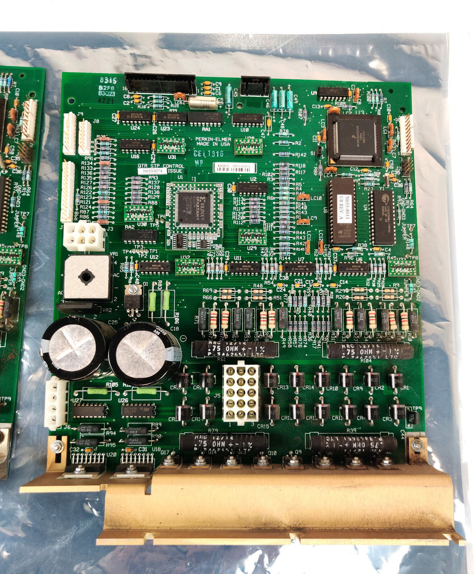PerkinElmer Clarus GC N6559074 issue A QTR SPT Control PCB compare N6559024