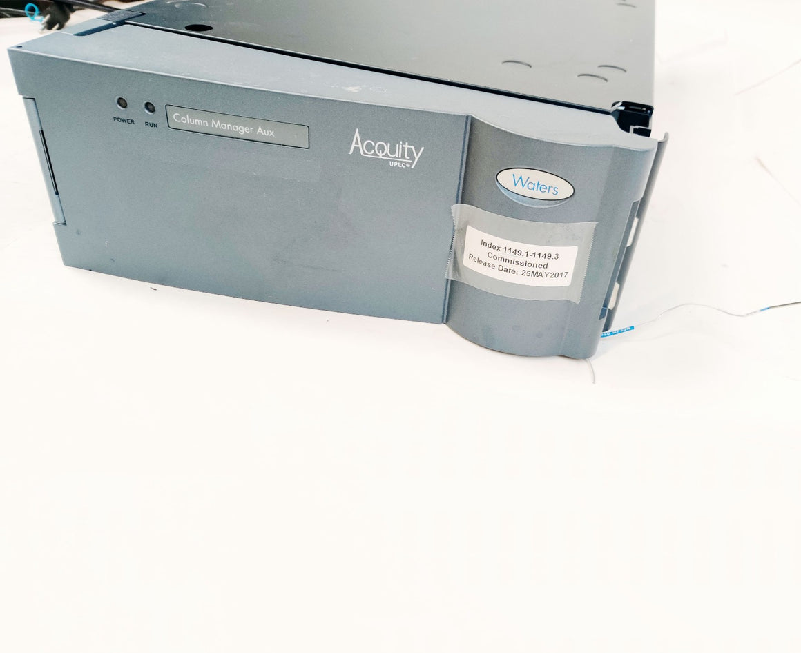 Waters Acquity UPLC Column Manager Auxiliary 186015049 Tested Green Light Status