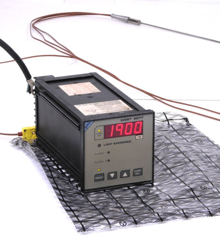 West 2077 Digital Temperature Limt Controller Unit M2077-L02-T1724 120V
