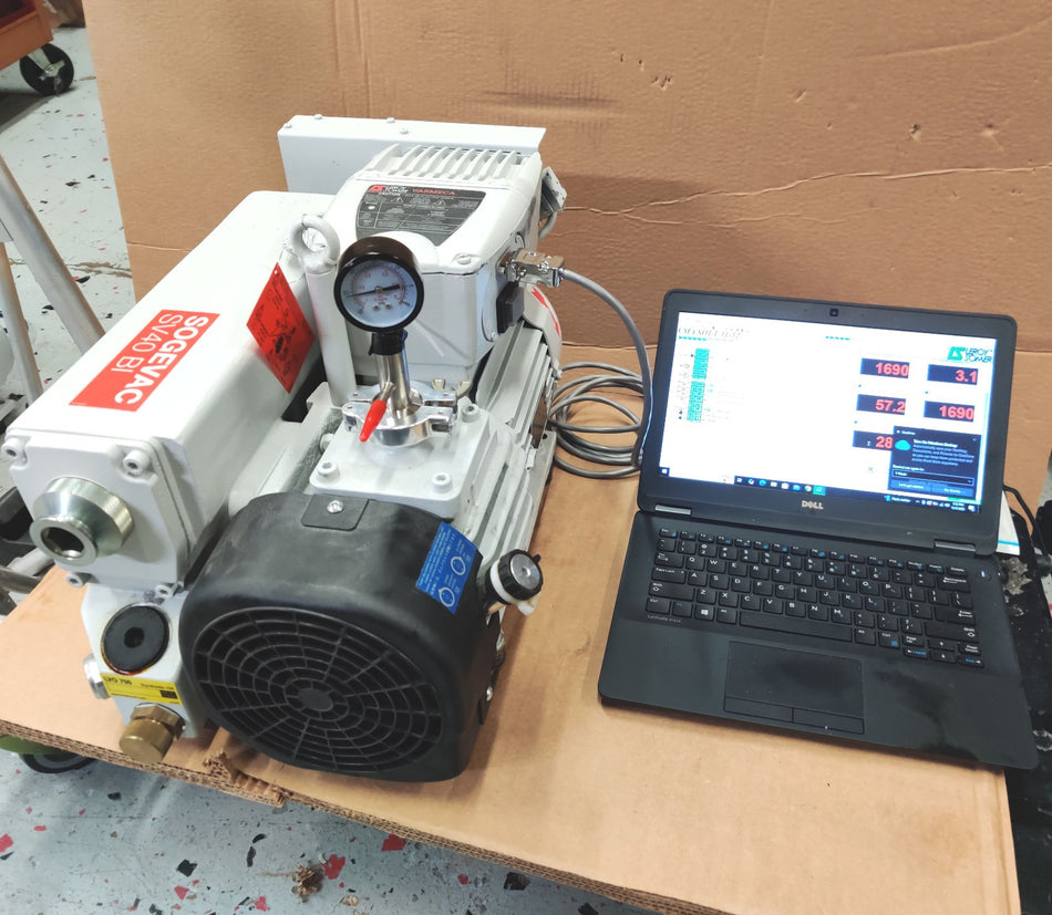 Leybold Sogevac SV40BI FC Rotary Vane Vacuum Pump 960359V. Free Shipping