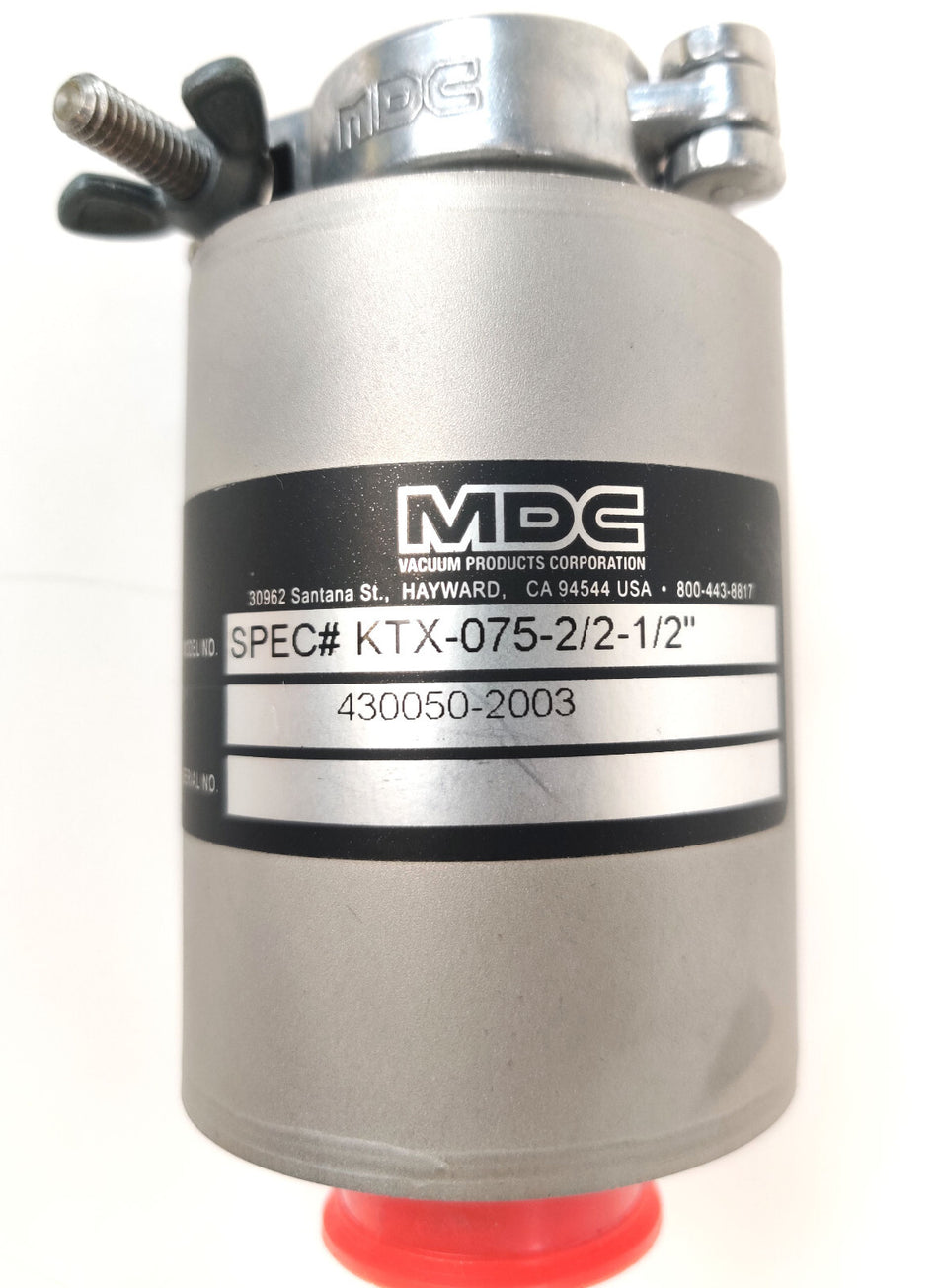 MDC Vacuum Trap 430050-2003 Coaxial Foreline for PerkinElmer Nexion ICP MS