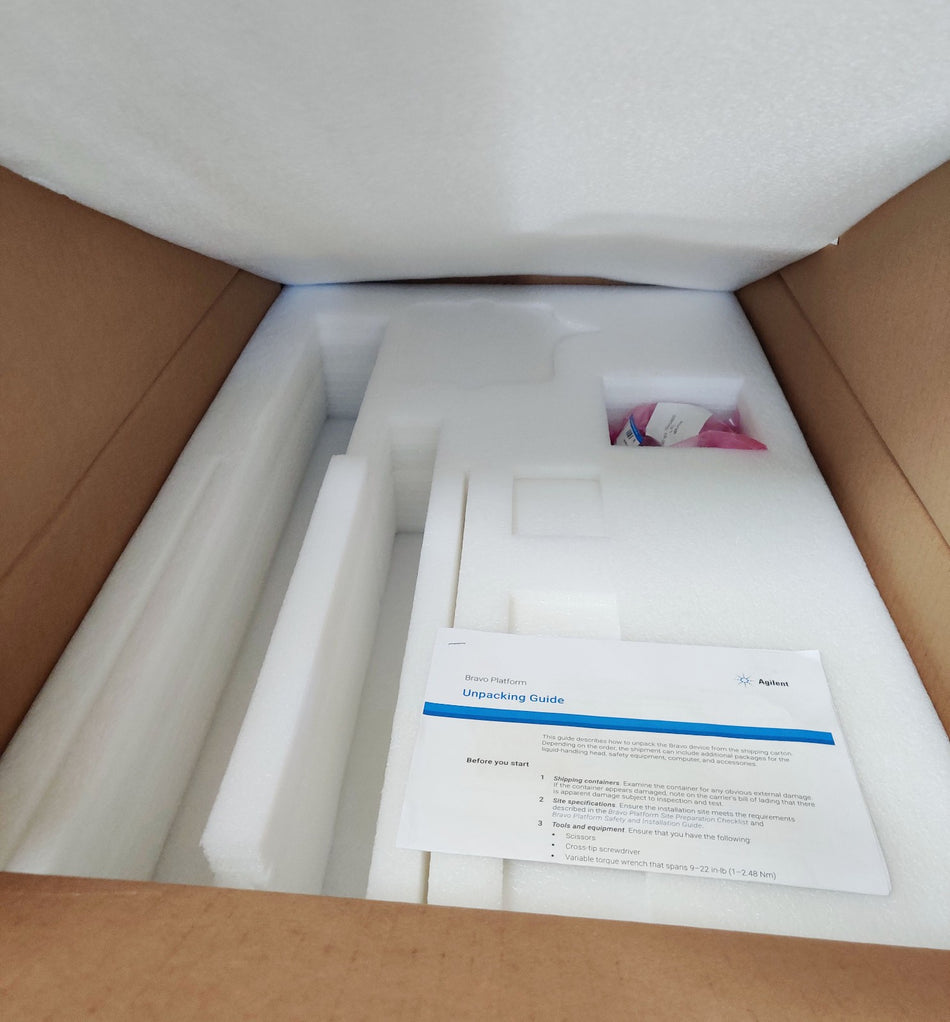 Agilent Bravo Automated Liquid Handling Platform Standard 16050-101 G5523A