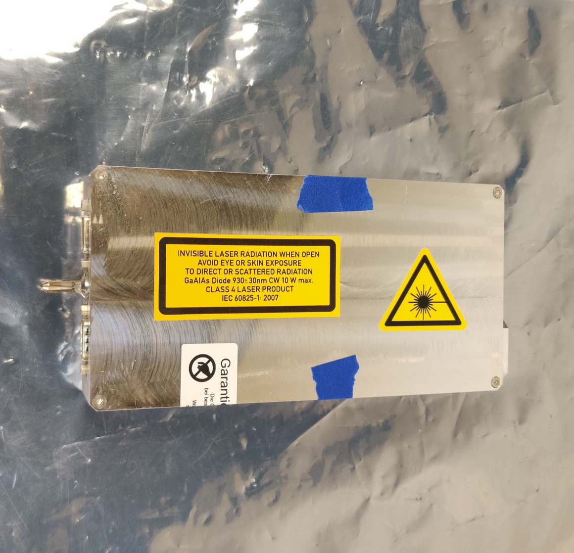 Bruker Microflex MALDI TOF GaAlAs Diode Laser 930 +/- 30nm CW 10W Max Working