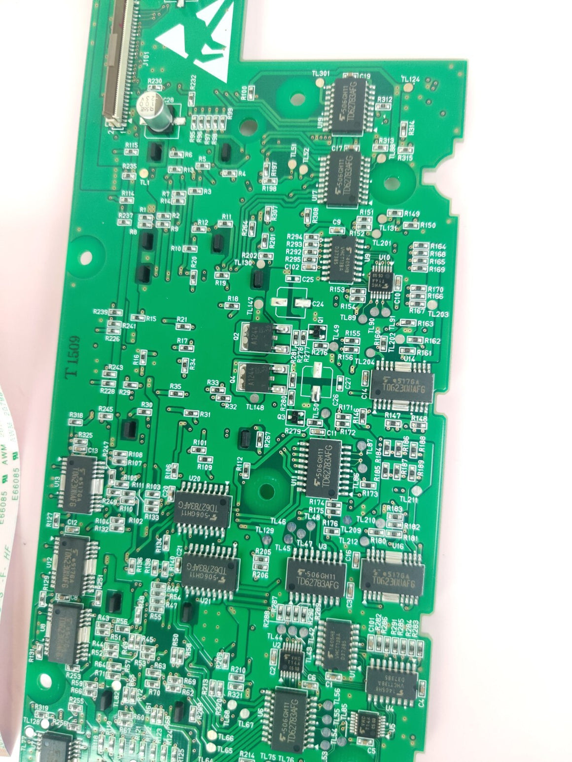 Olympus UPUHI4PN00 XDV653501 Display Panel PCB for UHI-4 High Flow Insufflator