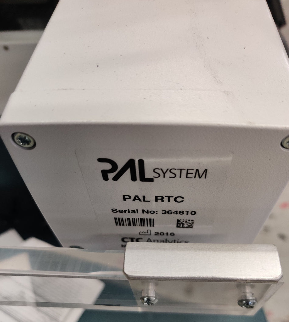 CTC Analytics PAL3 RTC Robotic Autosampler System w Controller, Cooler Tested