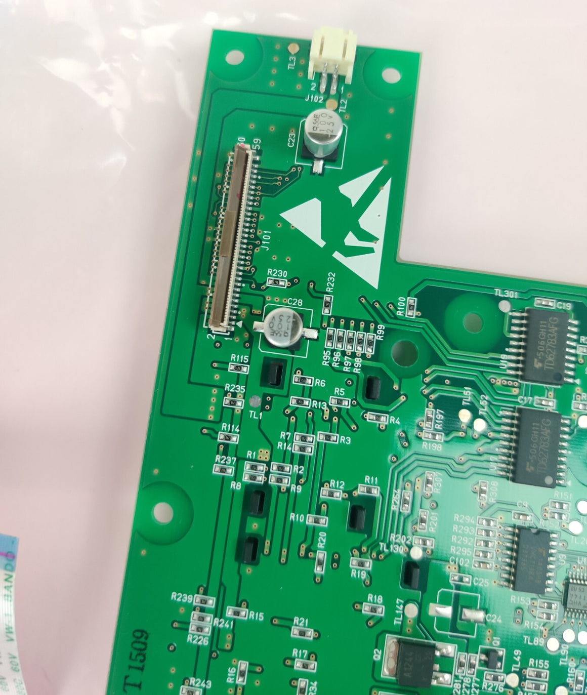 Olympus UPUHI4PN00 XDV653501 Display Panel PCB for UHI-4 High Flow Insufflator