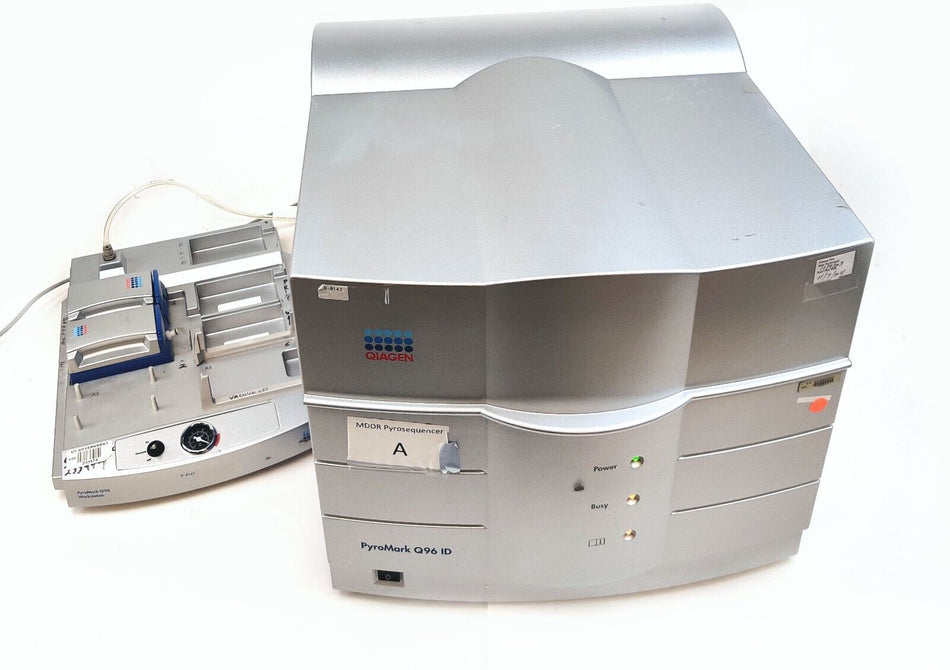 Qiagen PyroMark Q96 ID DNA Sequencer w Q96 Workstation Lab & Vacuum Prep Tool
