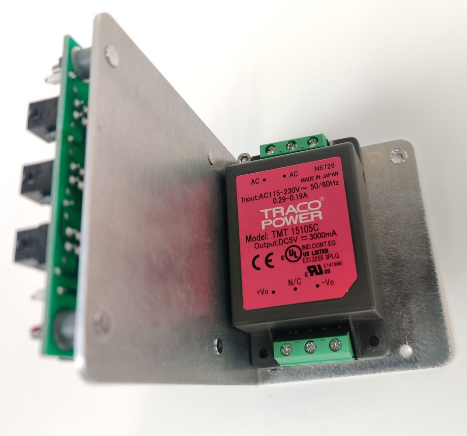 Gilson Gilson 21040135 Power Supply PCB w Traco TMT 15105C for PLC 2050 2250 2500
