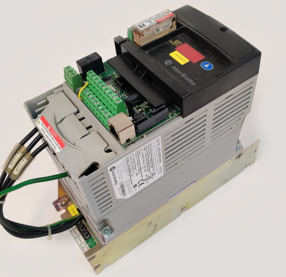 Allen Bradley PowerFlex 40P 1.0HP VFD 480V 22D-D2P3N104 ser A 22-RF012-BL Filter