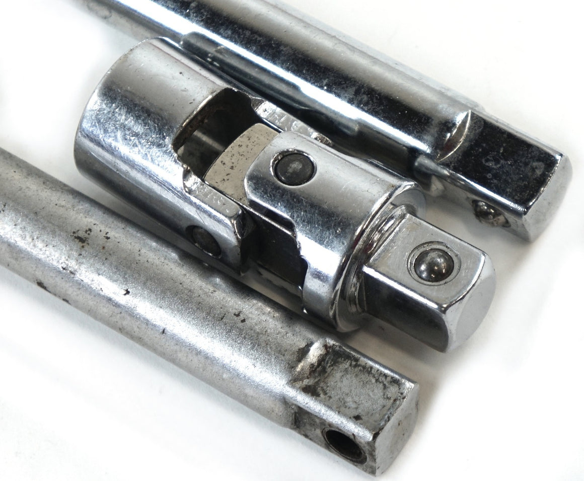 3PC Set 1/2" Dr Socket Extension: SK 40190, KAL 1562 10"L, Easco 731206 6" L