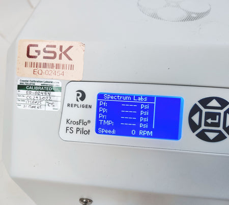 Spectrum Labs KrosFlo TFF System Pump w Head, Scale. Repligen Masterflex 74000