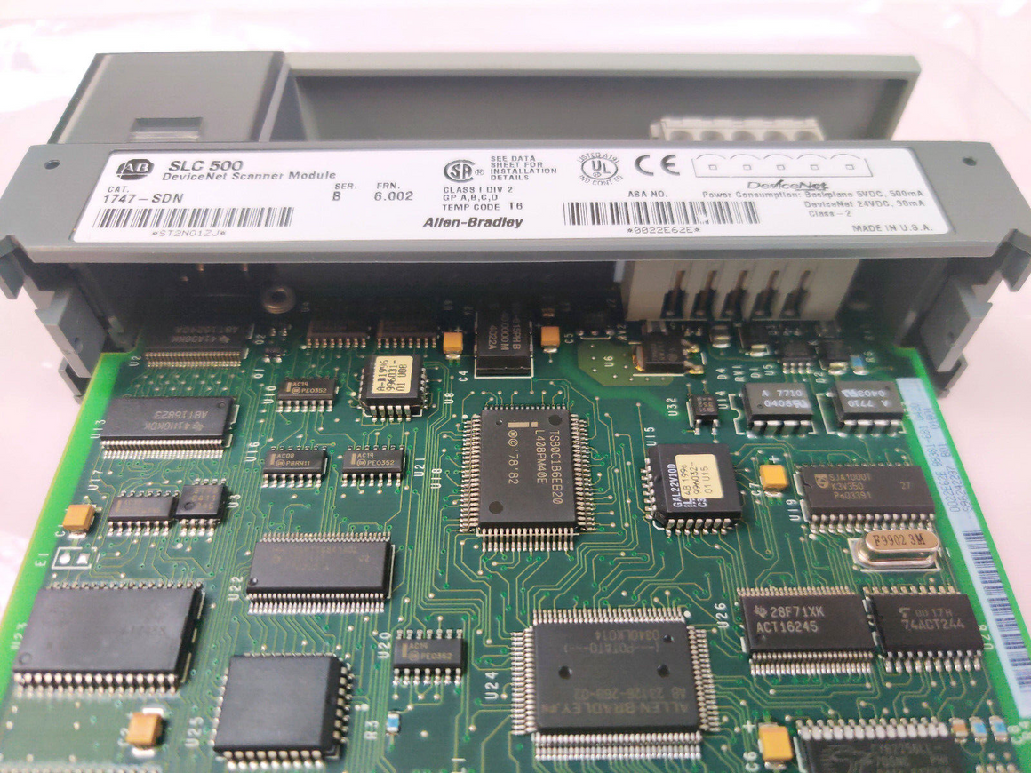 Allen Bradley 1747-SDN SLC 500 DeviceNet Scanner Module Ser B, FRN: 6.002