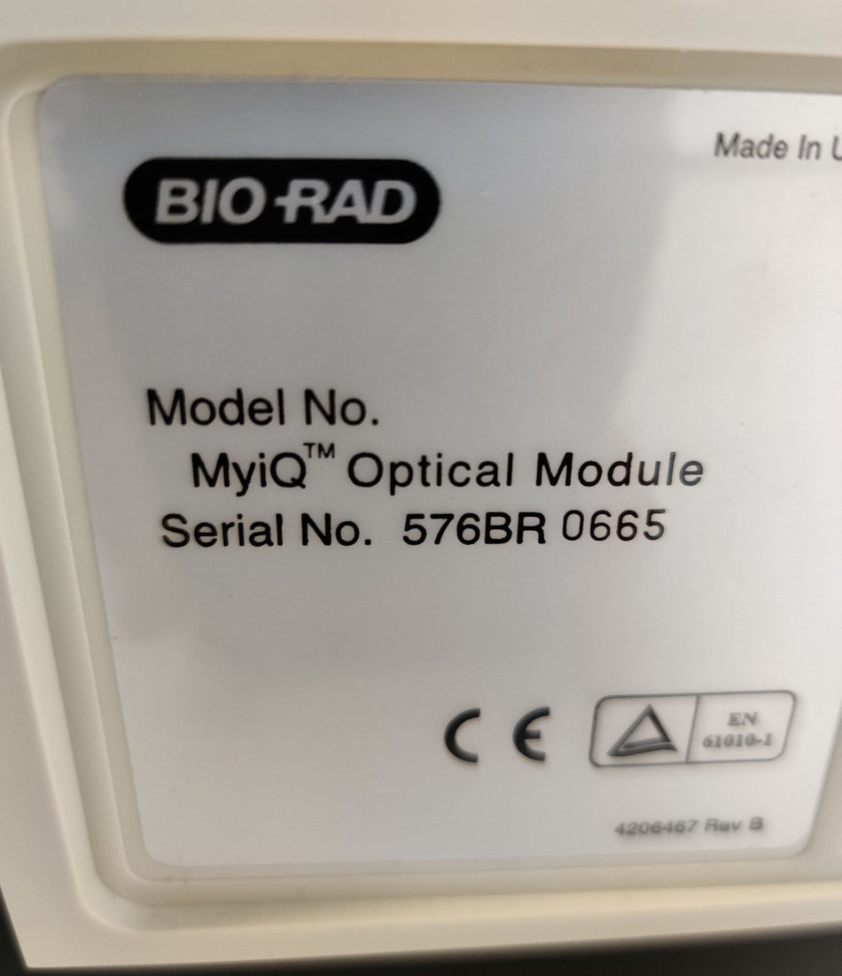 Bio-Rad MyiQ Real-Time PCR Optical Module iCycler Thermal Cycler w Lamp Tested