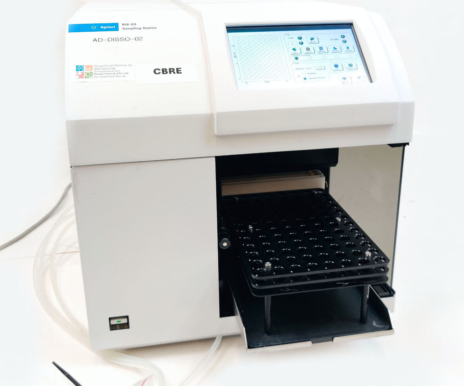 Agilent 850-DS Autosampler Dissolution Sampling Station G7930A. Working