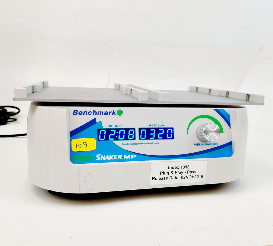 Benchmark ORBI-Shaker Variable Speed Microplate Orbital Shaker 4 Plates 1500RPM