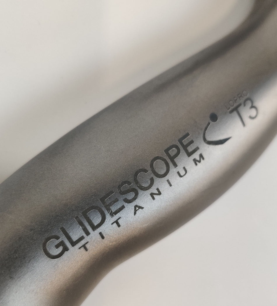 Verathon GlideScope Titanium LoPro T3 Reusable Blade AVL Monitor 0574-0126