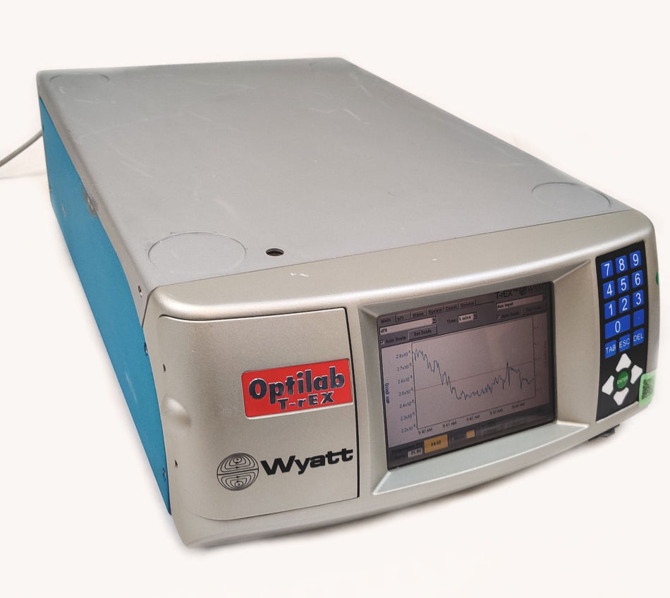 Wyatt Optilab T-Rex WTREX-02 Refractive Index Detector. Working