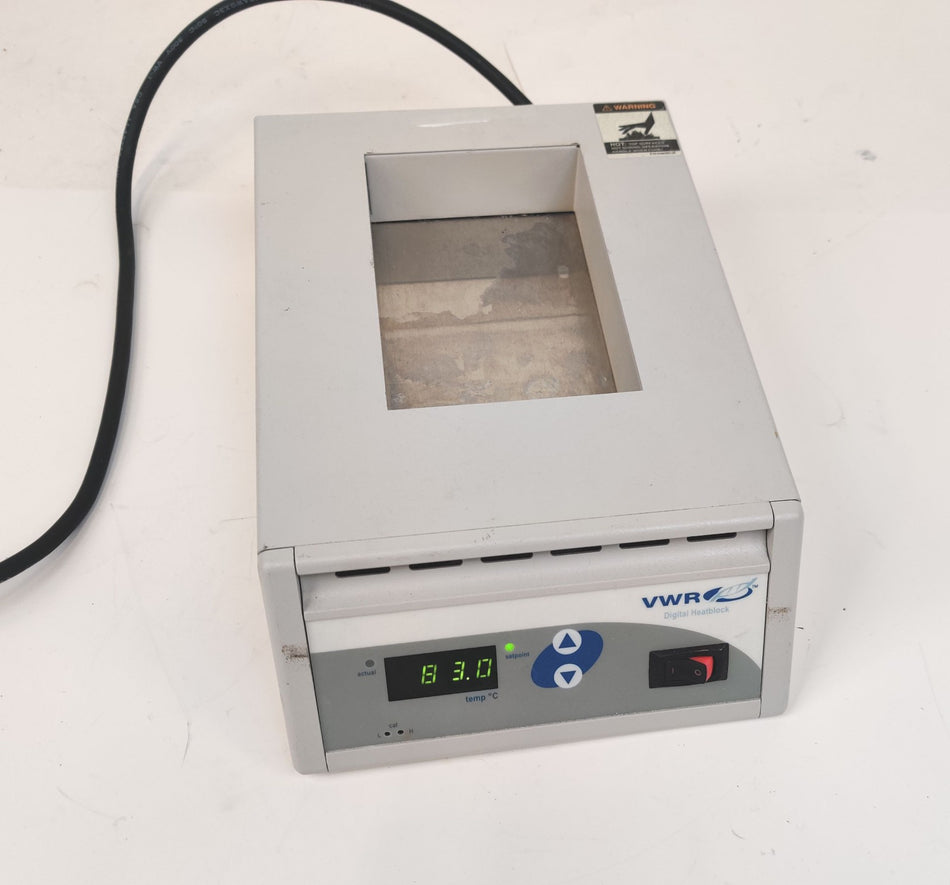 VWR Digital Dual Heat Block II, Dry Incubator 13259-052, 120°C 120V 210W Working