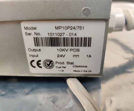 Spellman MP Series 10KV POS Power Supply MP10P24/751 for Bruker Microflex Tested