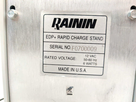 2Pcs Rainin EDP Single Channel Electronic Pipette 10ml & 1000µL w Rapid Charger