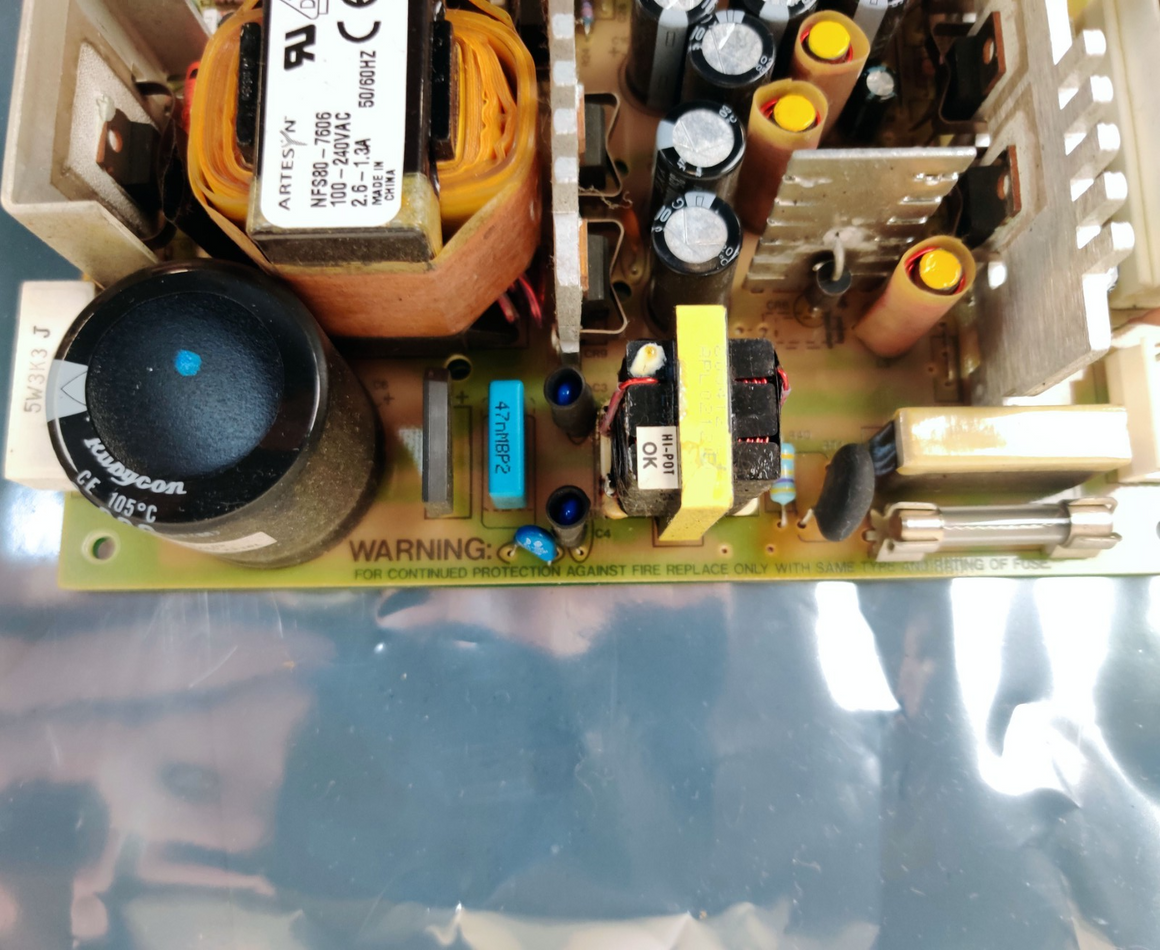 Artesyn NFS80-7606 80W Power Supply for Agilent 5973 5975 MSD Detector Tested