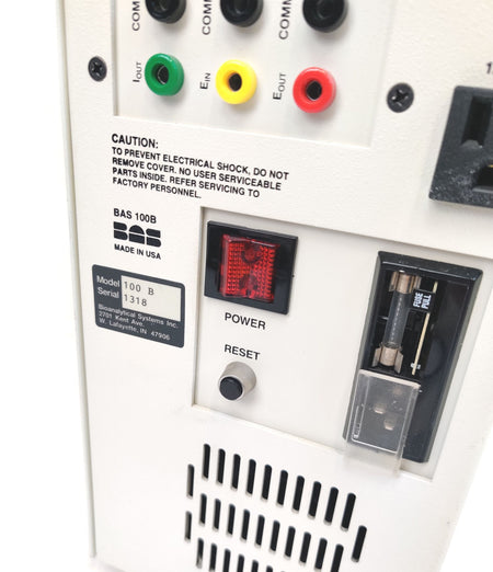 BAS 100B Electrochemical Analyzer Bioanalytical Systems for C-2 Cell Power Test