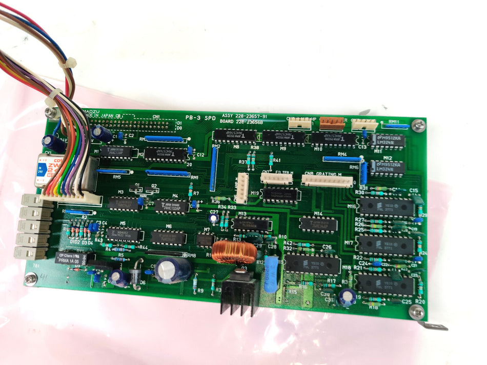 Shimadzu SPD-10A UV-VIS Detector 228-23657-91 PC Board PN-3 Assy
