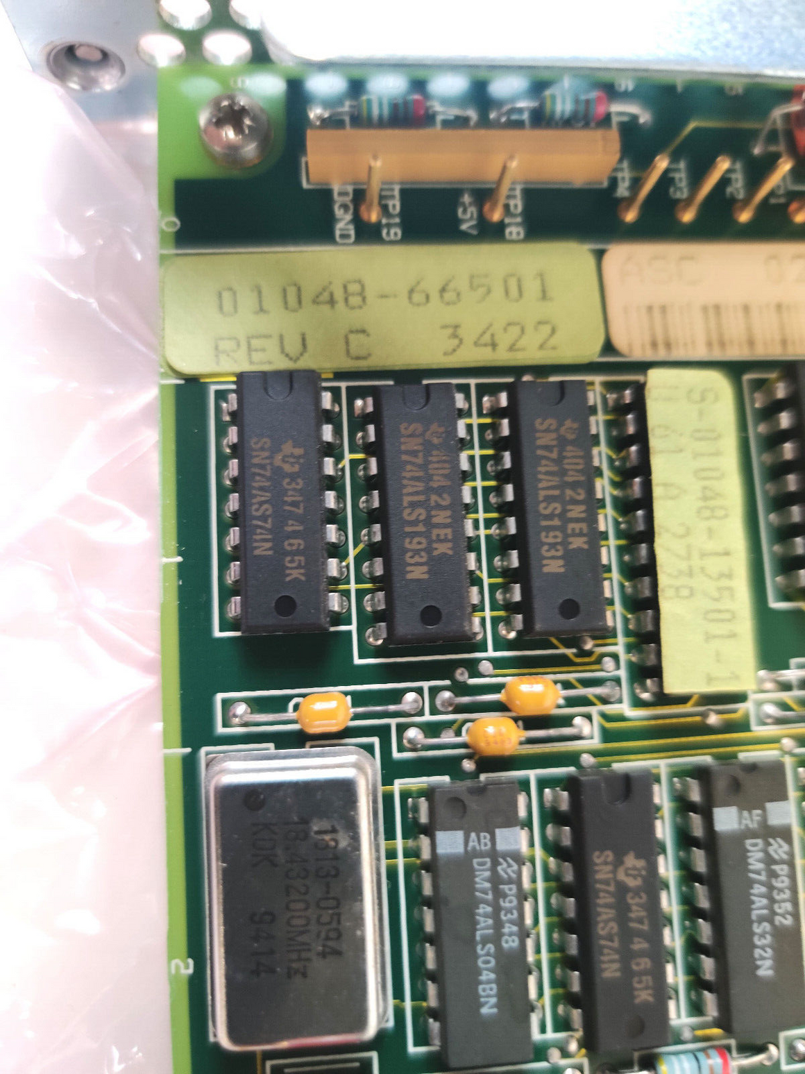 Agilent 01048-66501 ASC Board for G1600AX CE & 1200, 1260 LC Systems