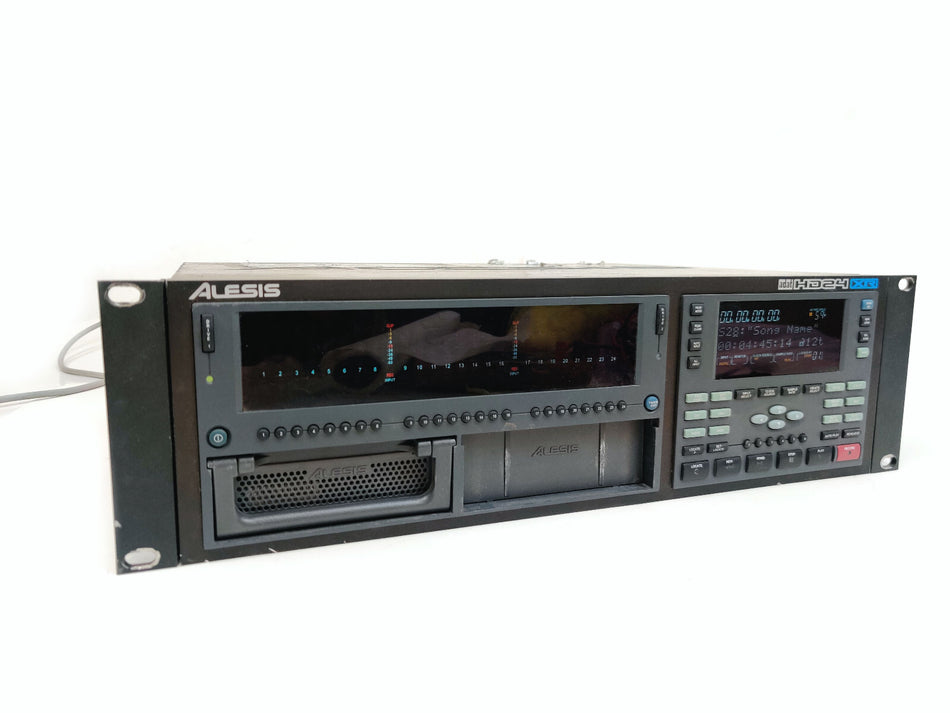 Alesis HD24XR 24-Bit Hard Disk Recorder with Caddy and HDD HD24-XR