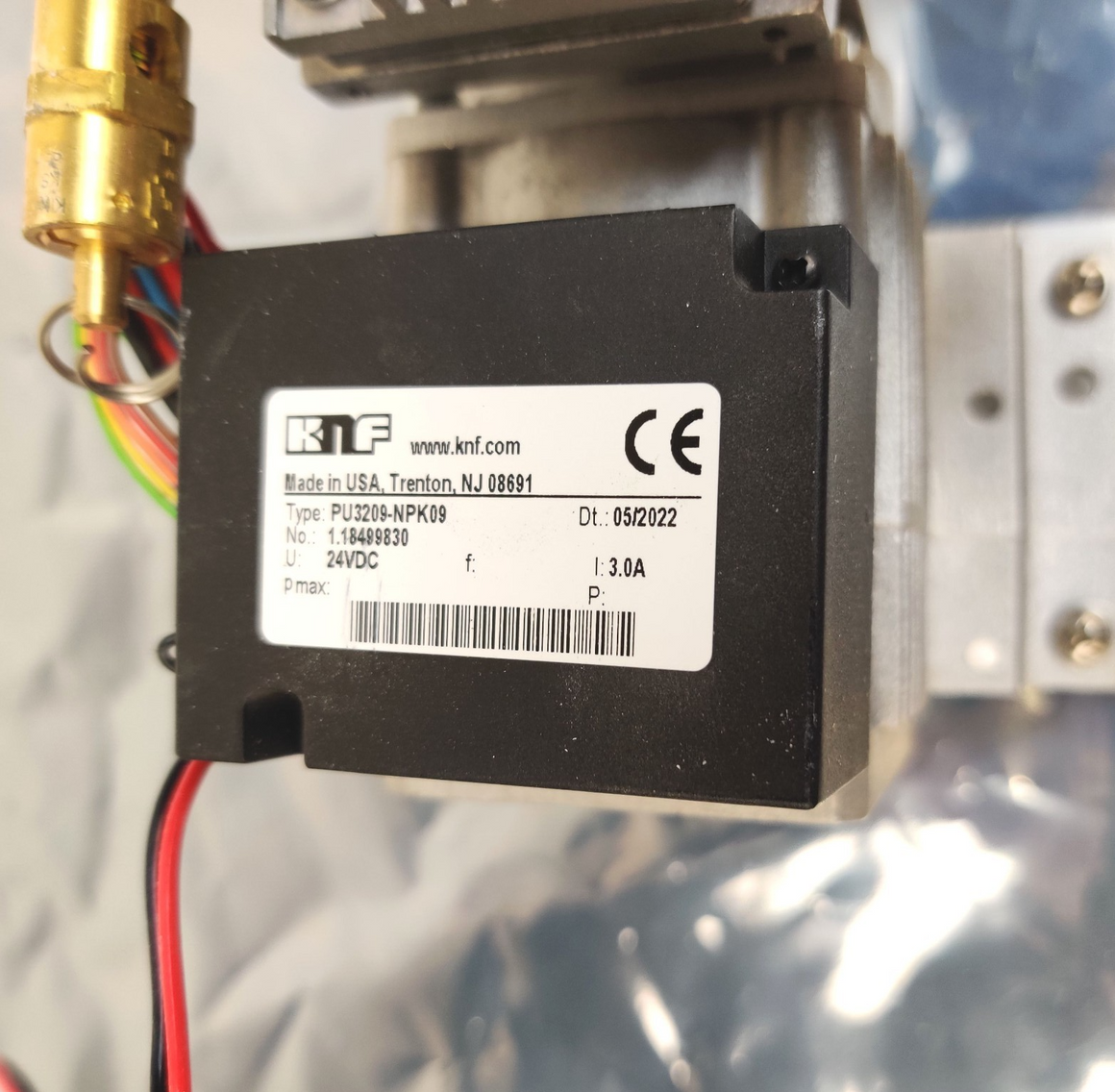 KNF NPK09 Vaccum Pump 24VDC PU3209-NPK09