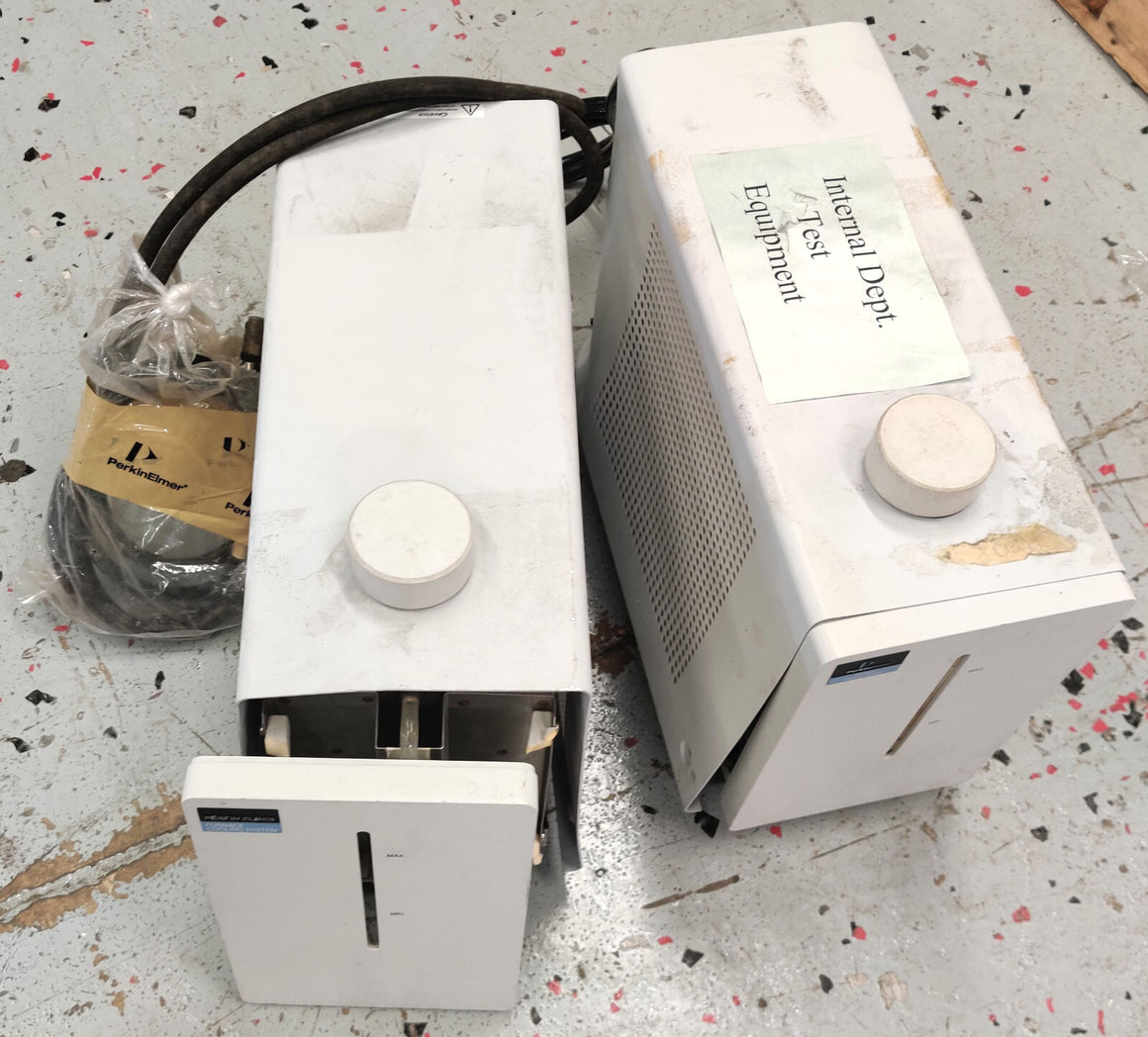 Lot of 2 PerkinElmer Furnace Cooling System Chiller B0198072 TGA, AA, HGA Analyz