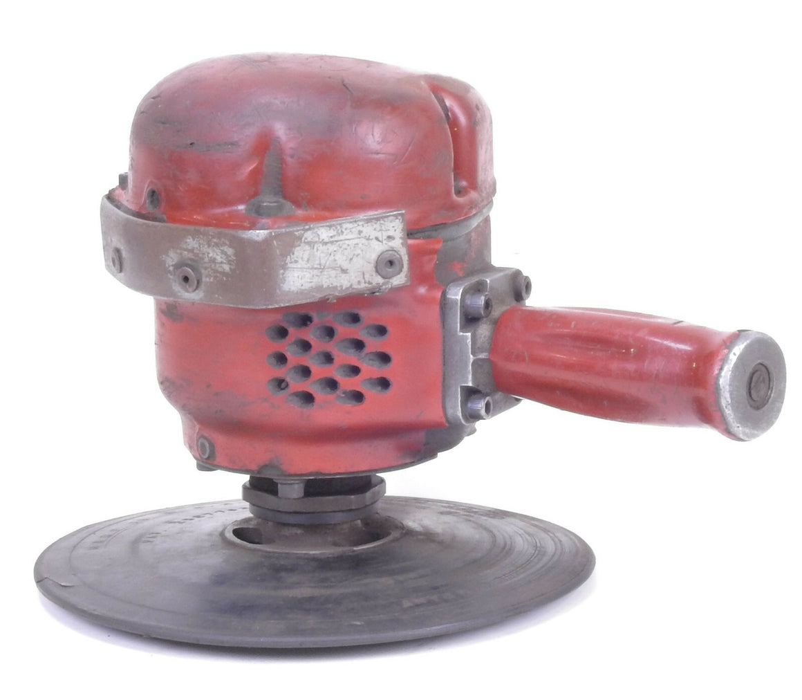 Air Grinder Chicago Pneumatic Heavy Duty polisher 6"  3321A-1500P. Working