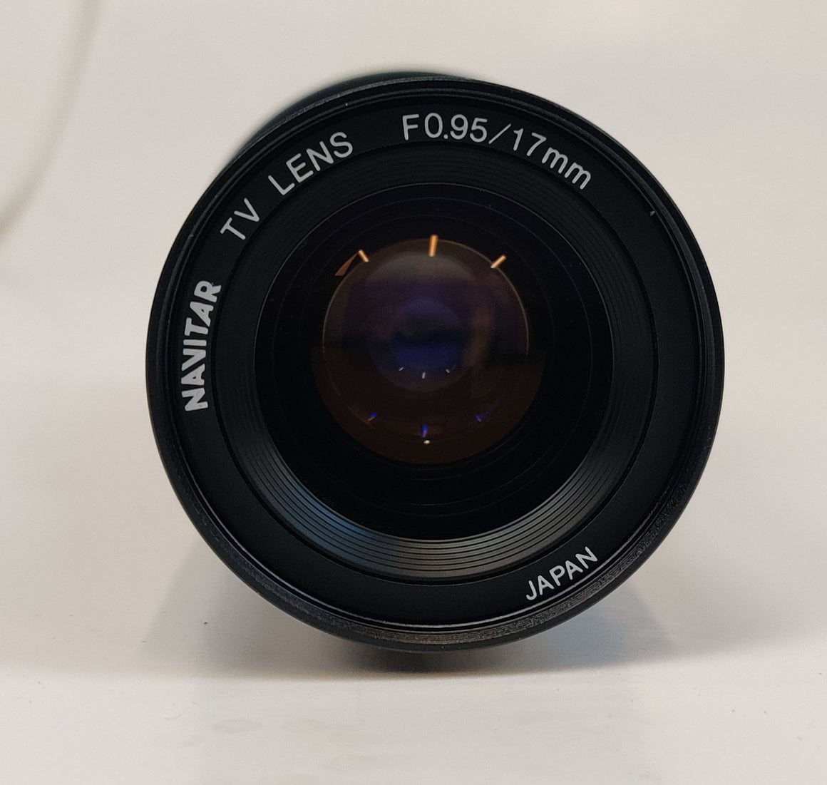 MX5 Monochrome CCD Camera C-Mount w Navitar TV Lens F0.95 17mm for Slit Lamps