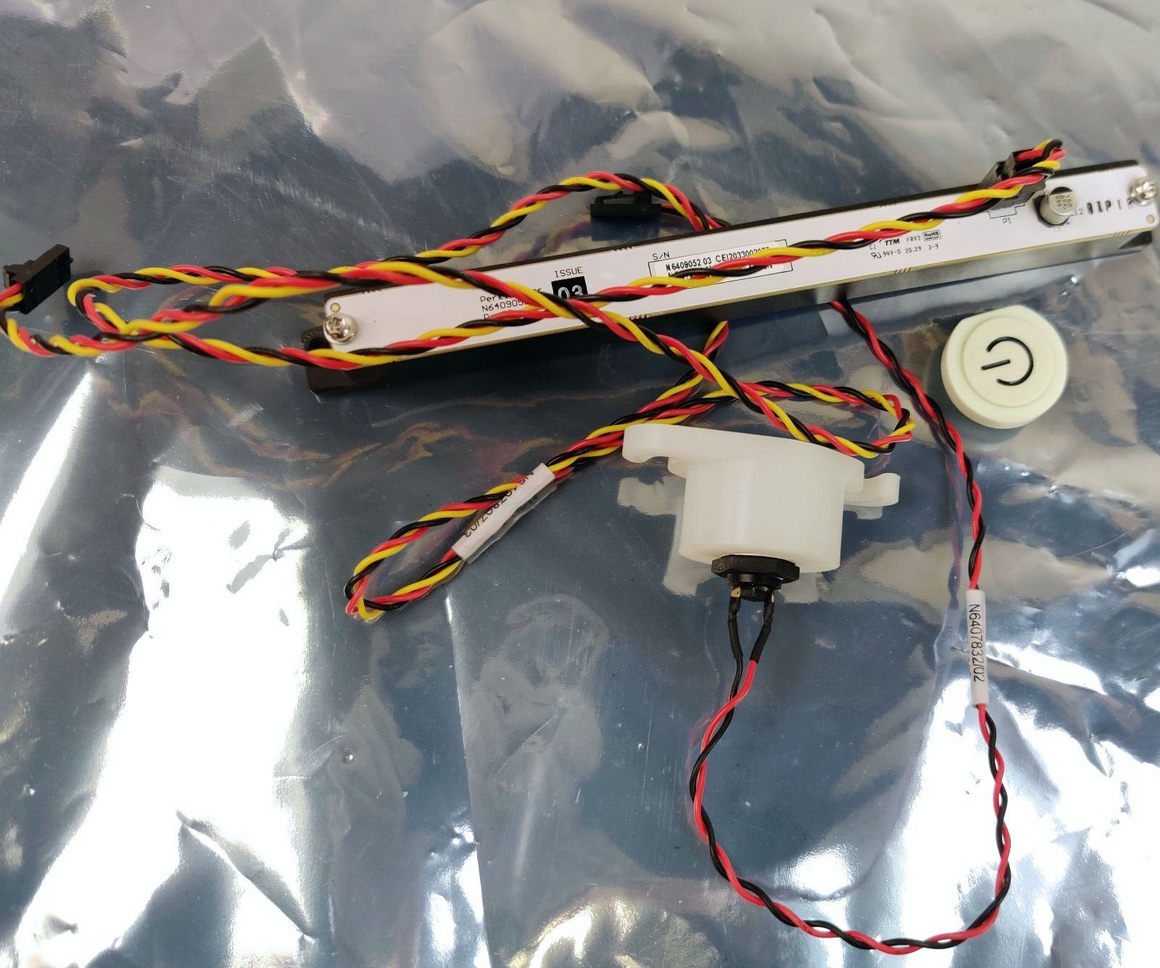 PerkinElmer 2400 GC/MS N6409052 Power Button Assembly