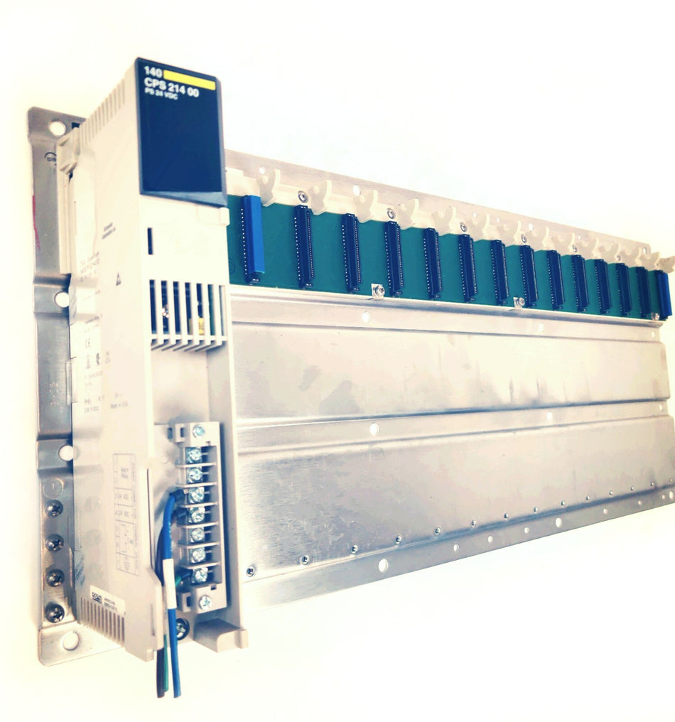 Schneider Schneider TSX Quantum 140CPS21400 Power Supply W 140XBP01600 Blackpalne 16 Slots