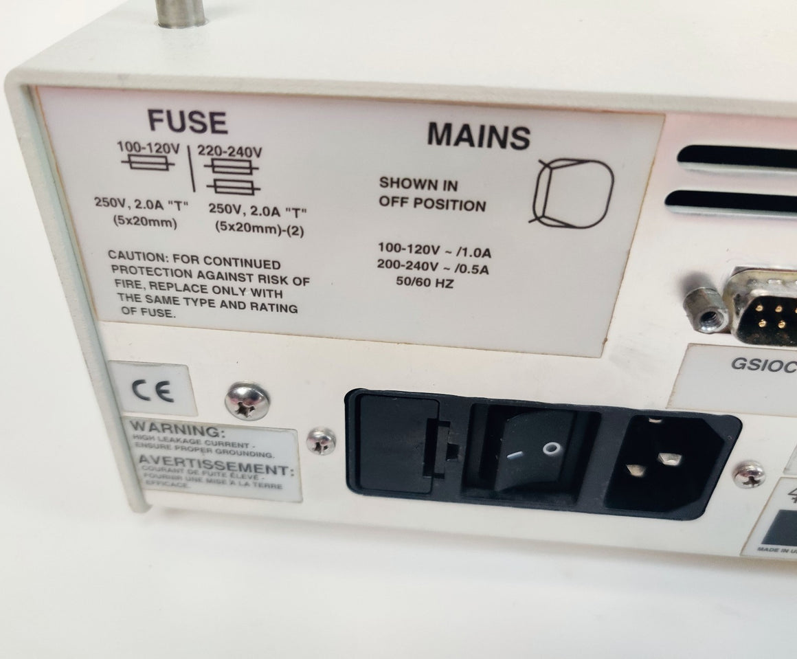 Gilson 819 Injection Valve Actuator w 7010-090 Rheodyne Valve 6P HPLC LC Tested