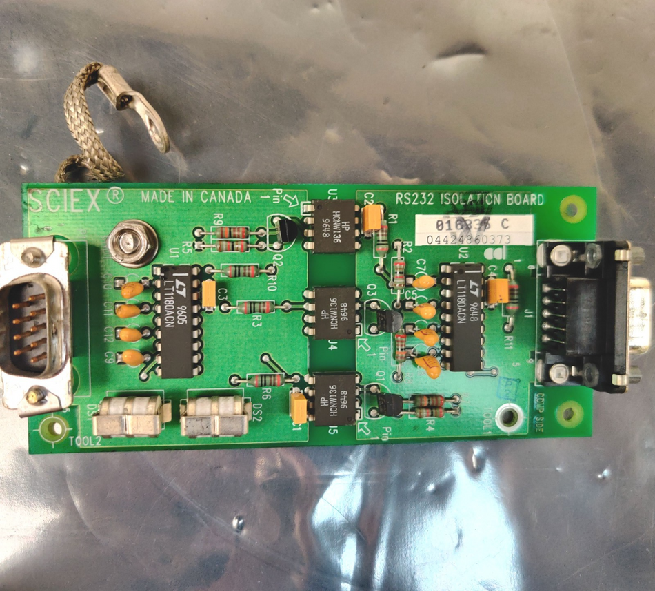 PerkinElmer Sciex Elan DRC Plus RS232 Isolation Board 016835 c Working