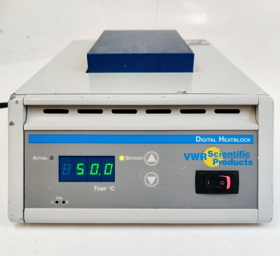 VWR Digital Dual Heat Block II, Dry Incubator 150°C 13259-052 w/ Block Tested