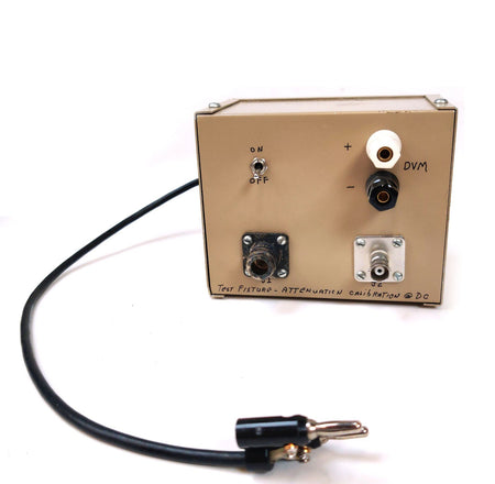 FAA Fabricated DC Attenuation Calibration Fixture compare Narda 61A1B