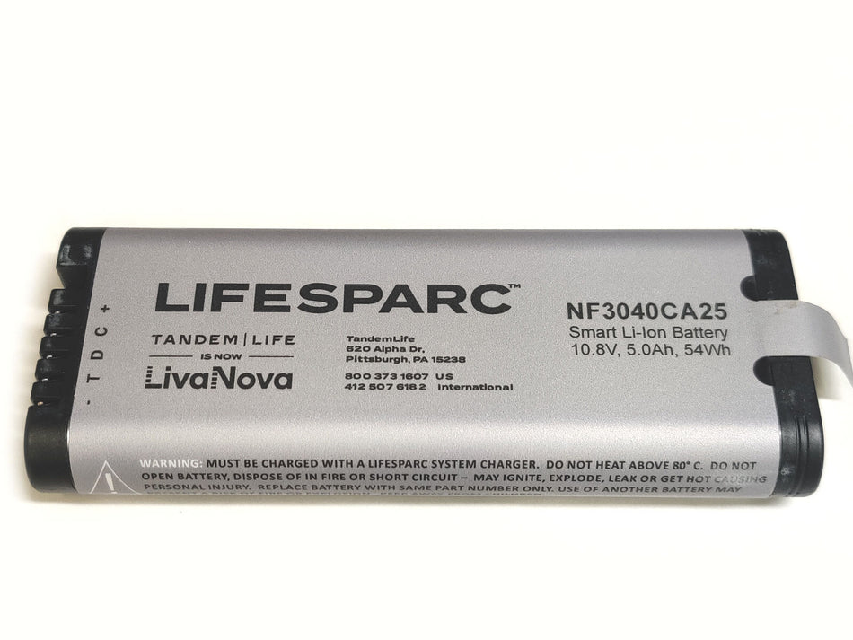 LifeSparc NF3040CA25 Smart Li-ion Battery 10.8V, 5.0Ah, 54Wh Lot of 2