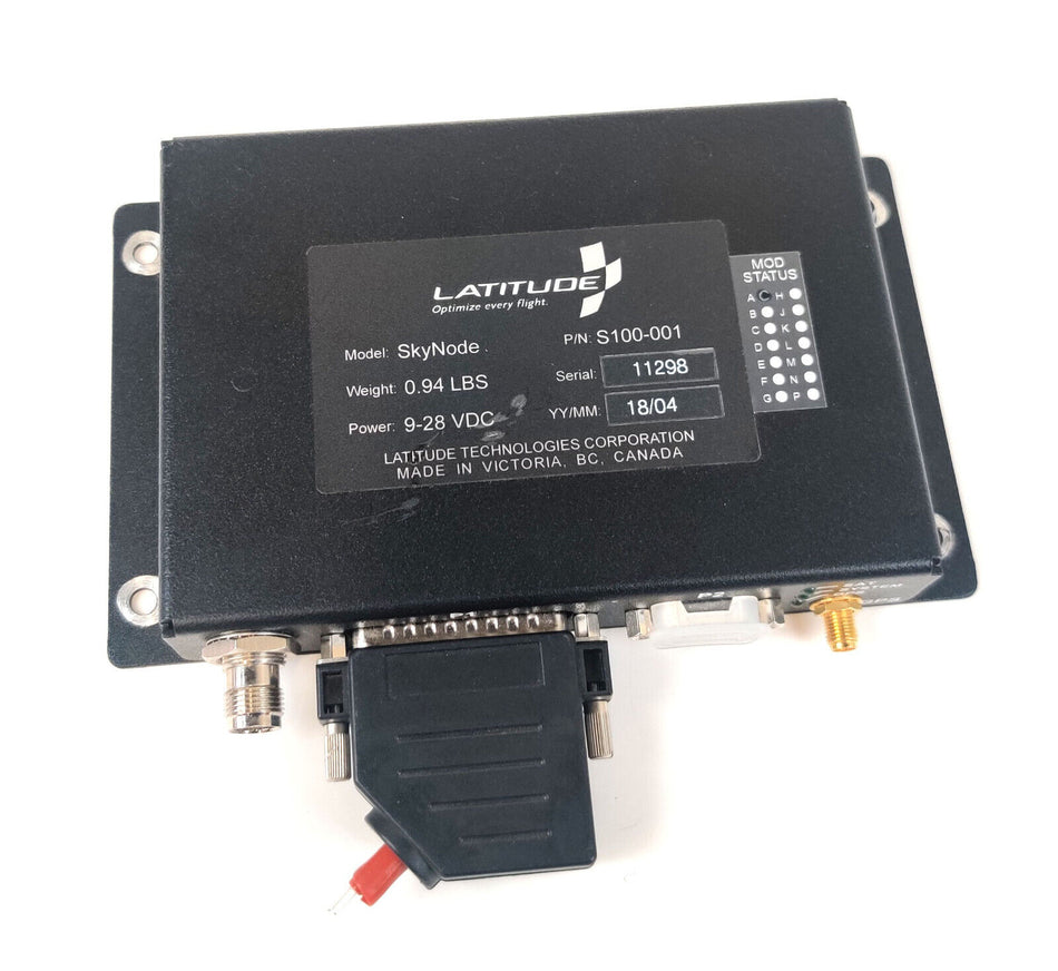 SAT GPS Flight Tracking & Telemetry Latitude Technologies SKYNODE S100-001