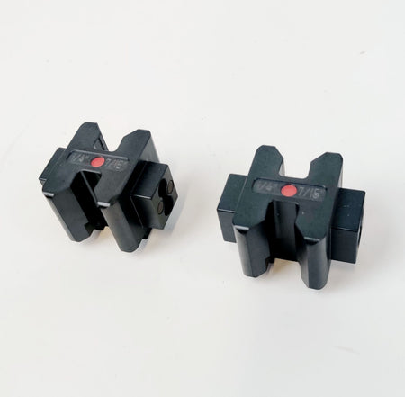 Sartorius BioWelder TC Tube Welder Tube Holder 1/4" ID x 7/16" OD 16389-011 Pair