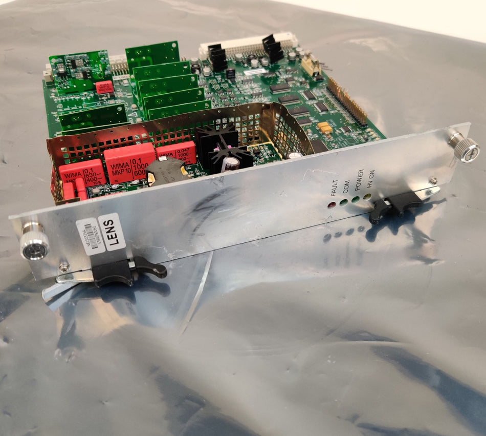 PerkinElmer Nexion ICP MS N8150335 GAMA Lens PCB w N8159144 Power Supply PCB