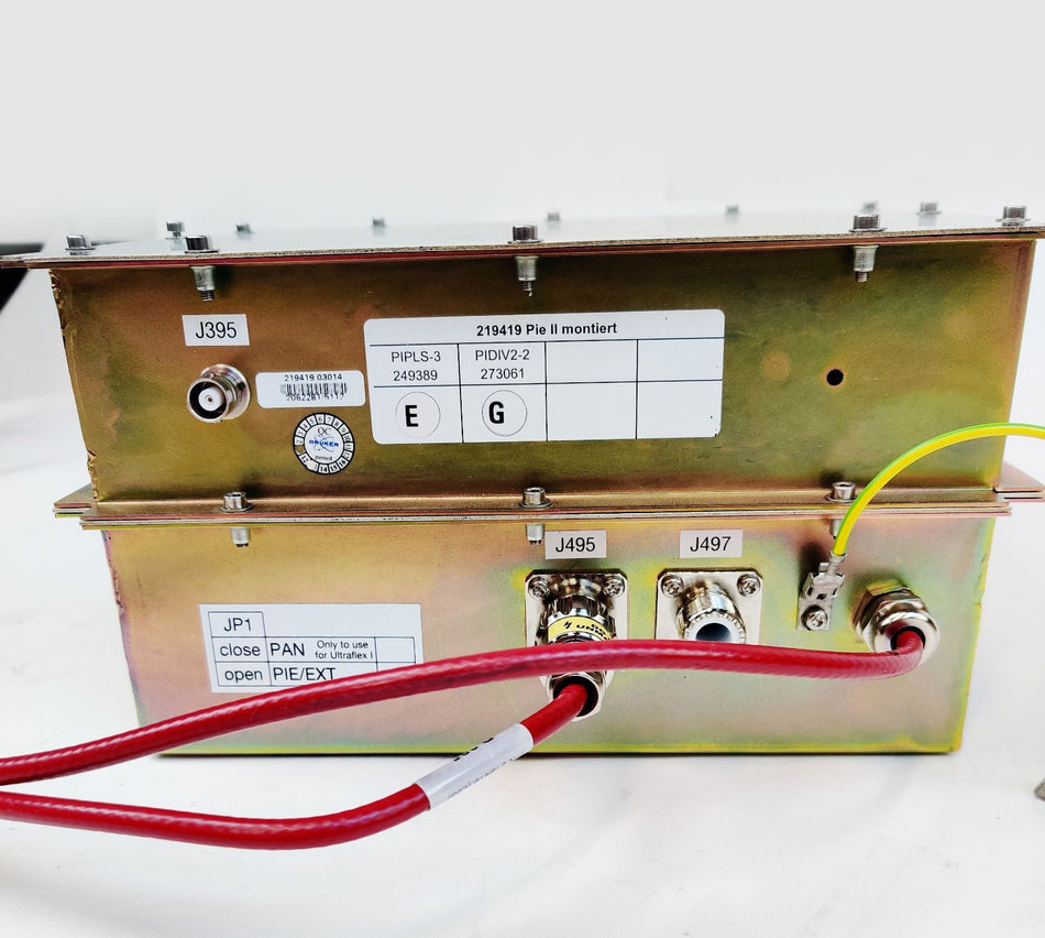 Bruker Microflex MALDI TOF Pulsed Ion Extraction Module PIE/EXT 219419 Tested