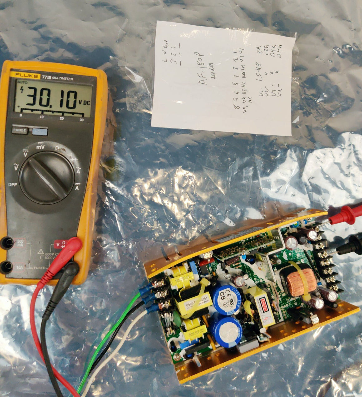 Power Solution AF-180P D75-136A 180W Power Supply Out: 30V/3.5A 35V/2A, 100-240V - 
