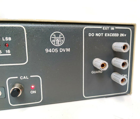 FetTest 9405 DVM field effect transistor Testing Device 1-10 kV Cal